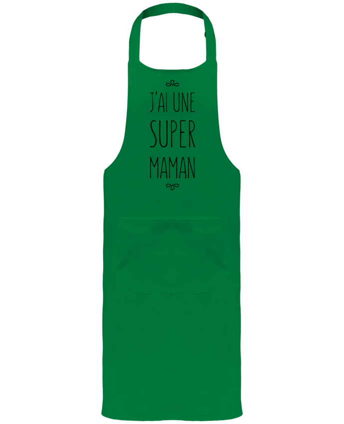 Tablier avec poches J'ai une super maman par tunetoo