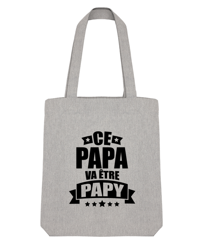 Tote Bag Stanley Stella Ce papa va être papy par DomTomShirt 