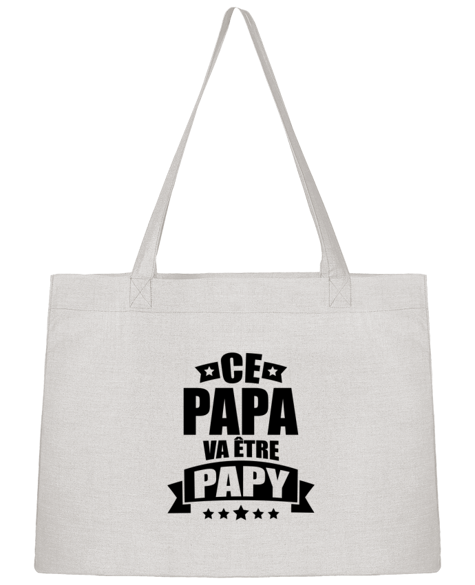 Sac Shopping Ce papa va être papy par DomTomShirt