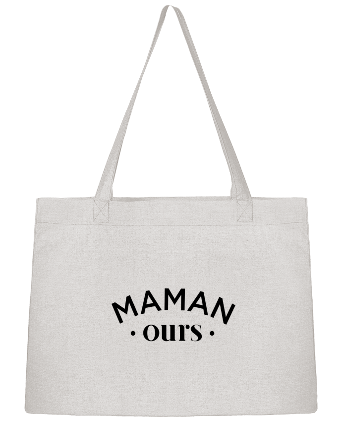 Shopping tote bag Stanley Stella Maman ours by tunetoo