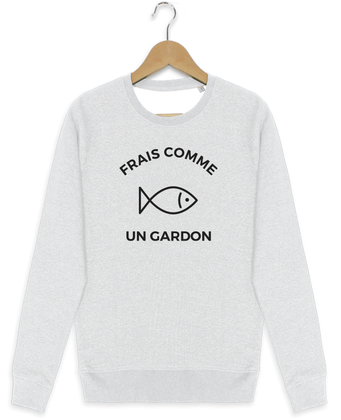 Sweat-shirt Stanley stella modèle seeks Frais comme un gardon par Ruuud