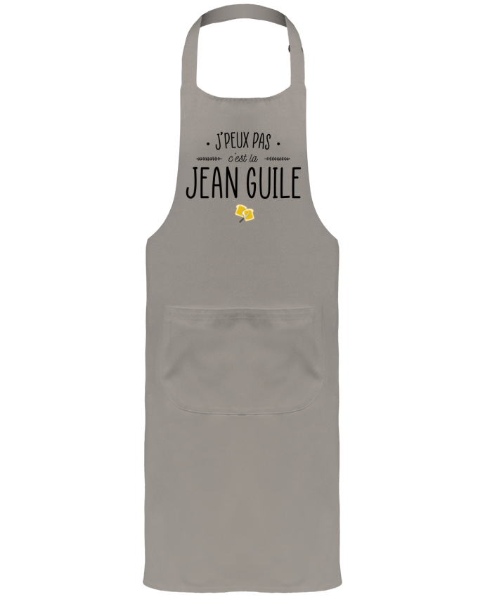 Tablier avec poches J'peux pas c'est la Jean Guile par La boutique de Laura
