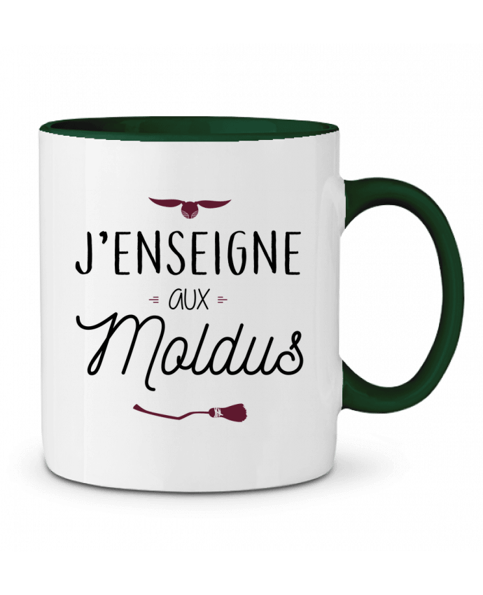 Mug bicolore J'enseigne aux Moldus La boutique de Laura