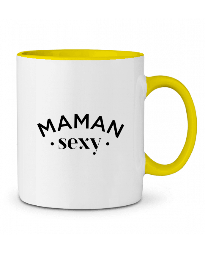 Two-tone Ceramic Mug Maman sexy tunetoo