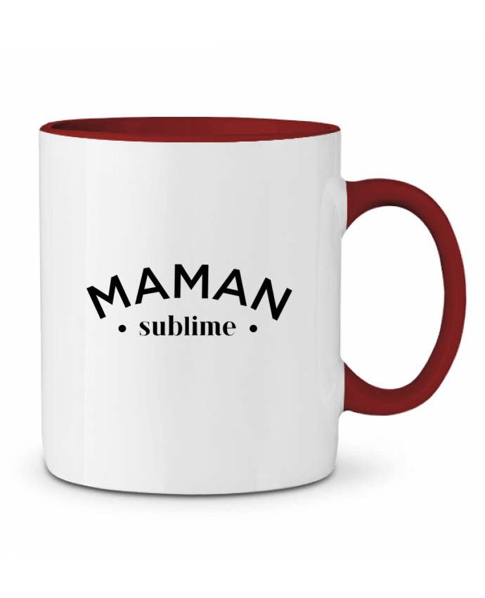 Mug bicolore Maman sublime tunetoo