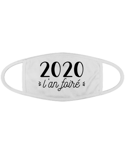 Masque 2020 l'an foiré par La boutique de Laura
