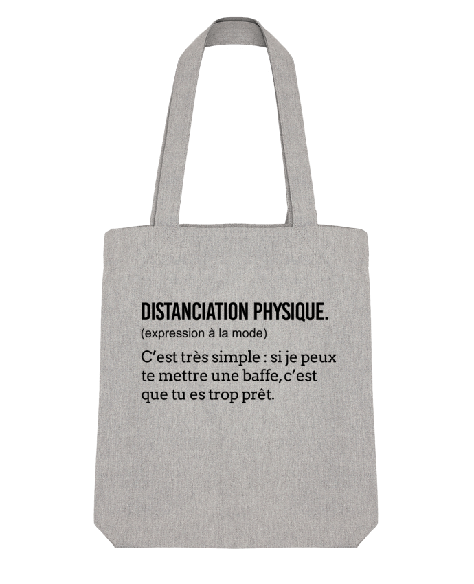 Tote Bag Stanley Stella Distanciation physique par La boutique de Laura 