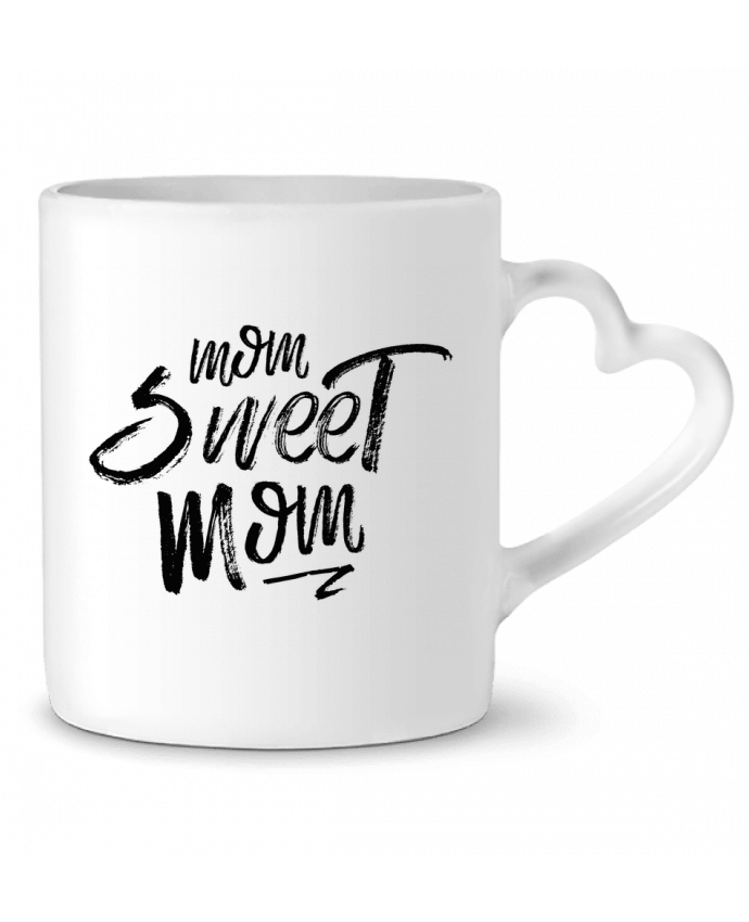 Taza Corazón Mom sweet mom por tunetoo