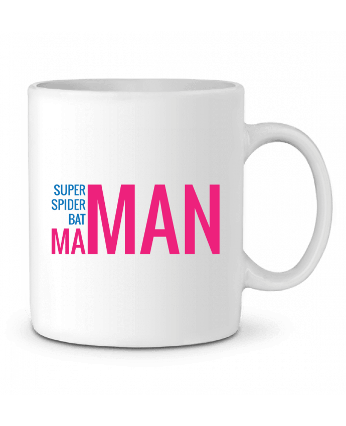 Ceramic Mug superMAMAN by tunetoo