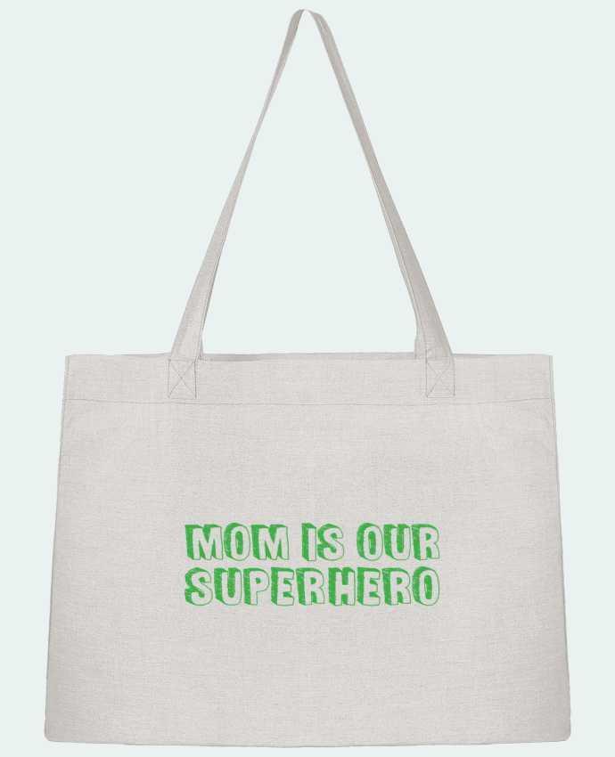 Shopping tote bag Stanley Stella Mom is our superhero by tunetoo