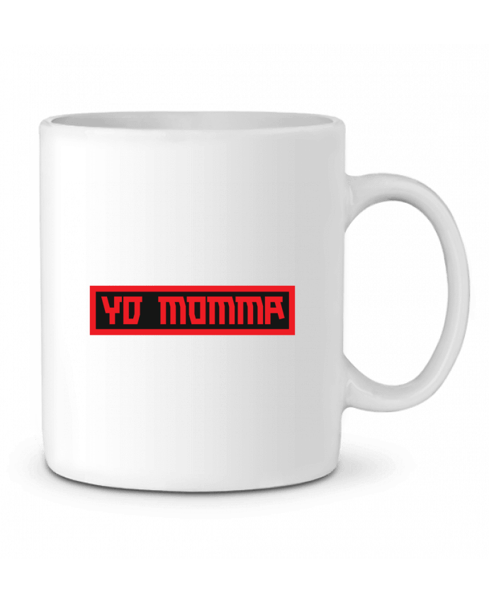 Ceramic Mug YO MOMMA by tunetoo