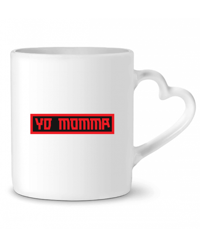 Mug Heart YO MOMMA by tunetoo