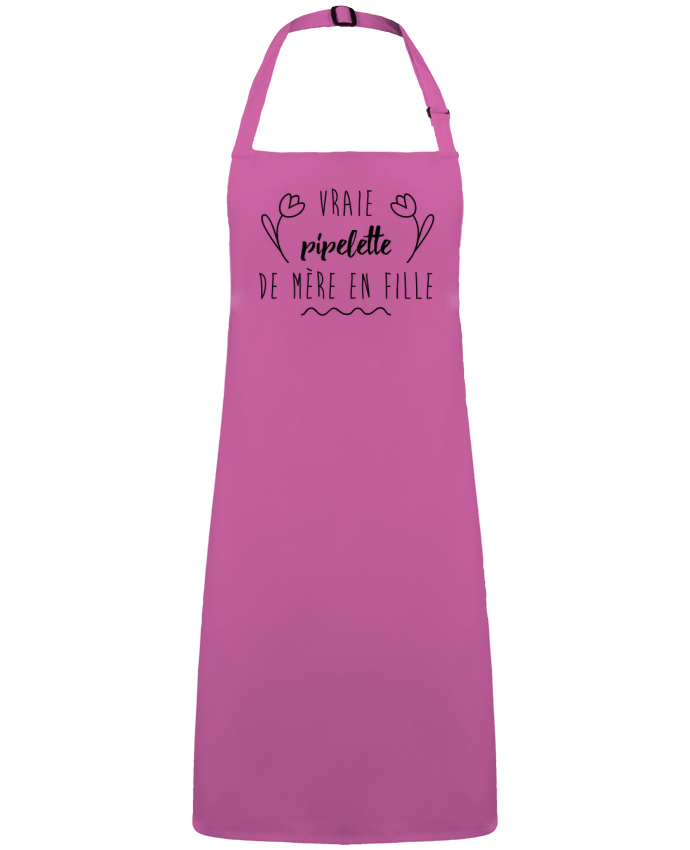 Apron no Pocket Vraie pipelette de mère en fille by  tunetoo