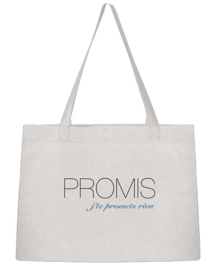 Shopping tote bag Stanley Stella J'te promets rien by Promis