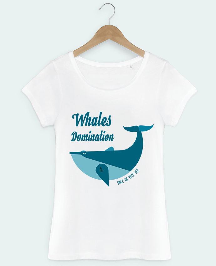 T-shirt femme Whales Domination Tunetoo