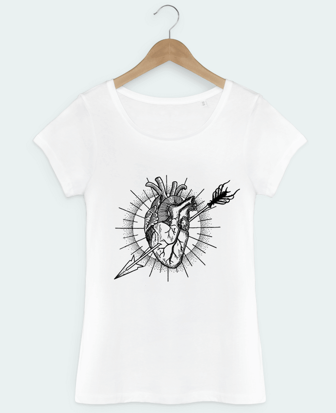 T-shirt femme  Heart Arrow by Maxim Lainé