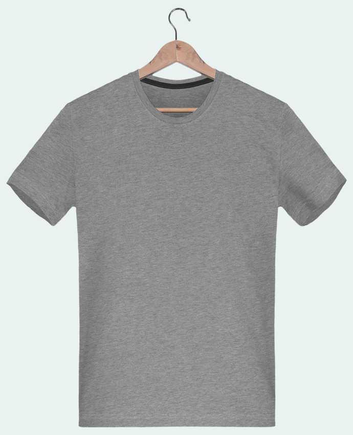 T-shirt gris Pas de bol Pas de Riz by Hugo Crochet