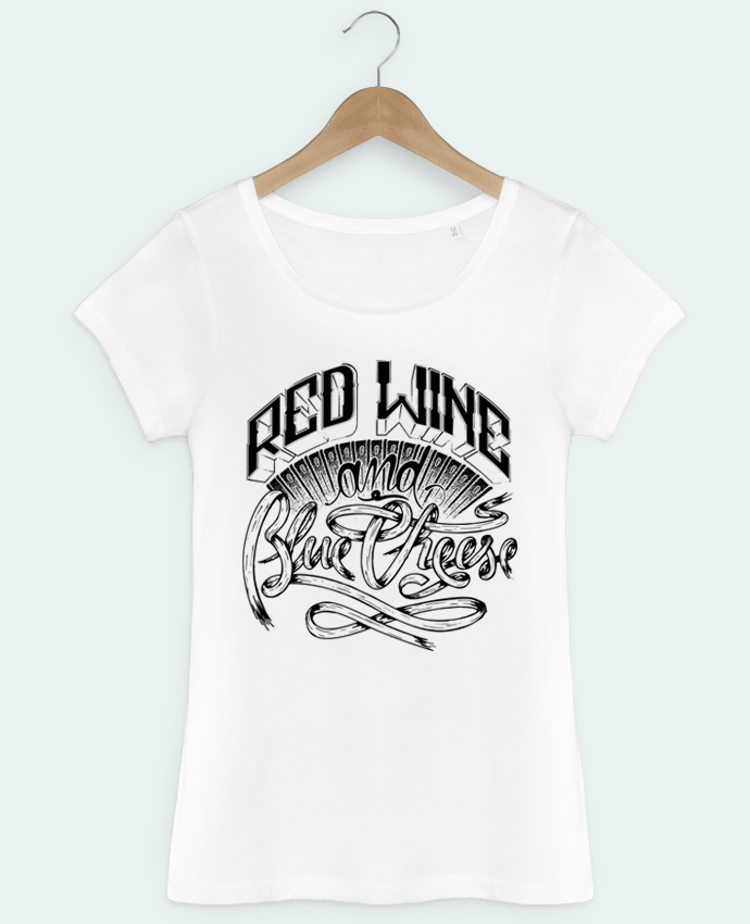 T-shirt femme Red Wine by Rancou Brice