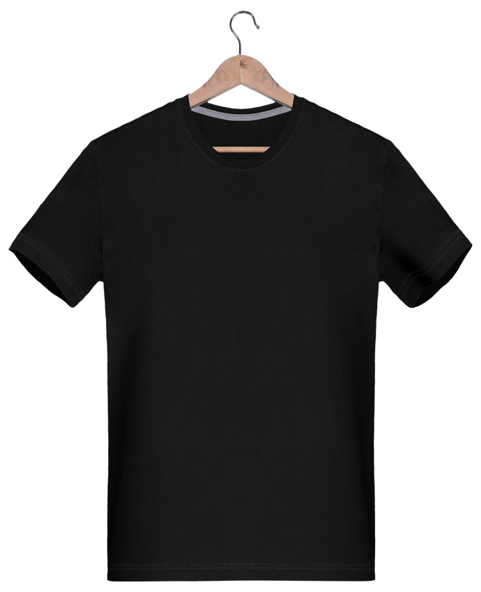 Tshirt noir Cerf triangle Tunetoo